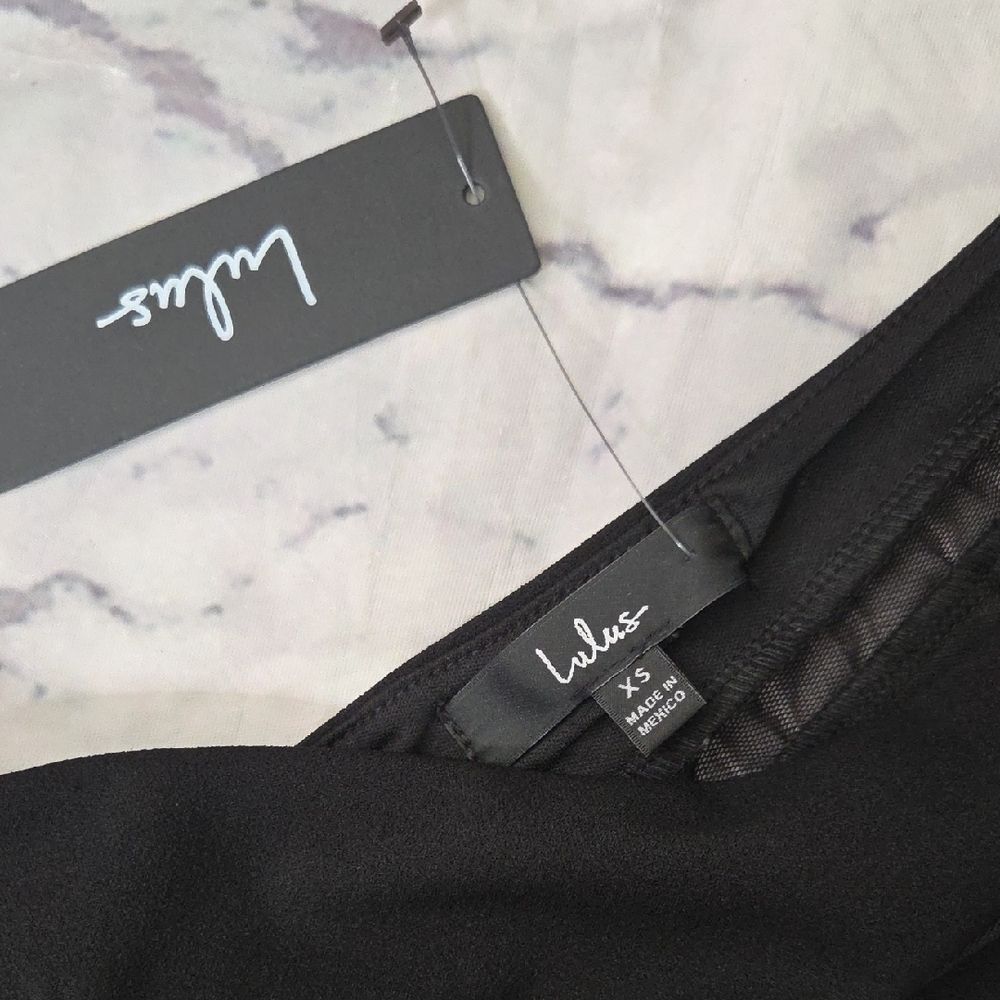 Lulu's Chic Black One-Shoulder Dress - Picture 2 of 10